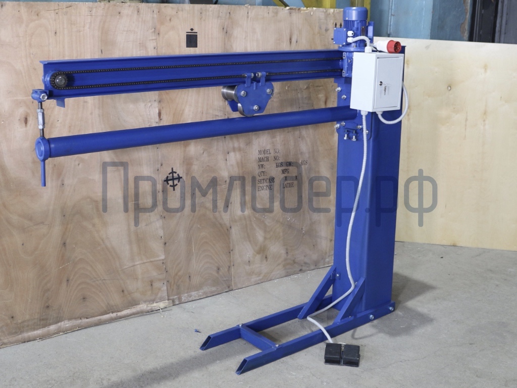 электромеханический фальцеосадочный станок промлидер фос-р 1300
