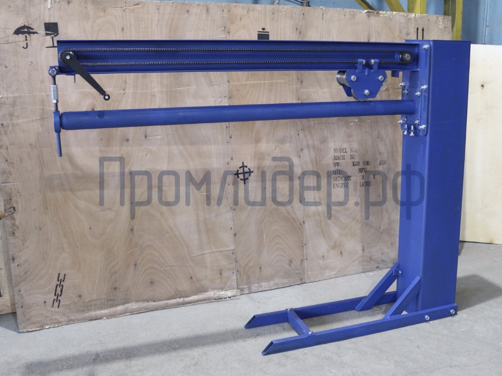 ручной фальцеосадочный станок промлидер фос-р 1300