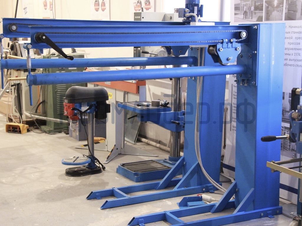 ручной фальцеосадочный станок промлидер фос-р 1300