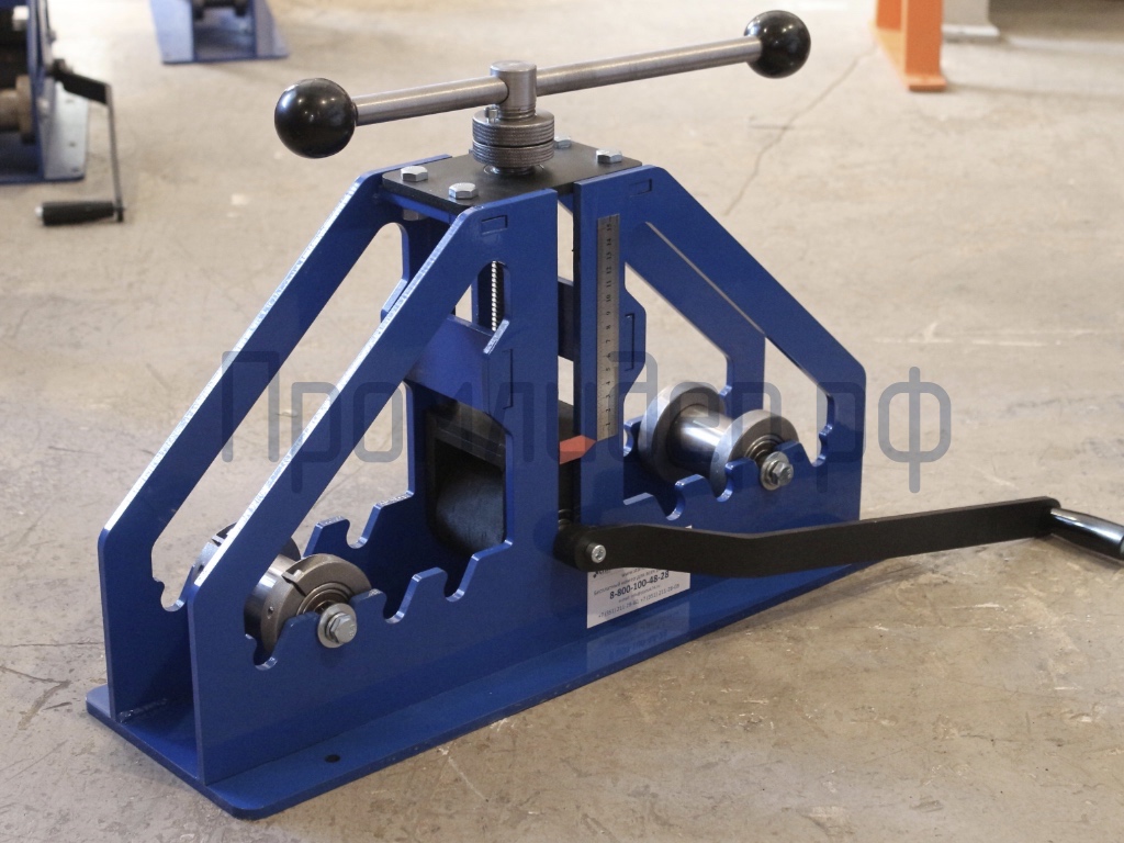 вид ручного профилегиба