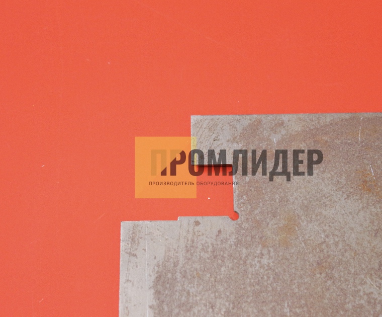 вырубка углов фасадной кассеты